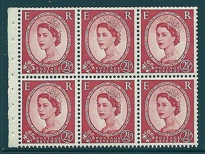 SB80 Wilding booklet pane Tudor Crown perf type I UNMOUNTED MNT MNH