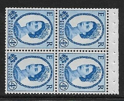 SB112a Wilding booklet pane Violet phos 9.5mm perf type AP UNMOUNTED MNT MNH
