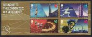 MS3341 2012 Welcome to the London Olympic Games miniature sheet UNMOUNTED MINT