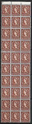 Sg 543b 2d Edward Wilding with variety - Dr Blade Flaw UNMOUNTED MINT MNH