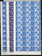 GVI 3 x Cylinder blocks in 1 4 sheets - superb display pieces UNMOUNTED MINT