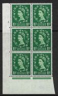 1½d Wilding Tudor Wmk Cylinder 1 Dot perf type A(E I) UNMOUNTED MINT MNH