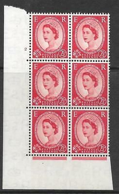 2½d Wilding Tudor Wmk Cylinder 2 No Dot perf type A(E I) UNMOUNTED MINT MNH