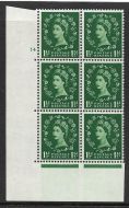 1½d Wilding Edward Crown cylinder 14 No Dot perf type A(E I) UNMOUNTED MINT