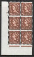 2d Wilding Multi Crown on Cream Cyl 25 Dot perf A(E I) UNMOUNTED MINT MNH