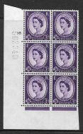 3d Wilding Multi Crown on White Cyl 78 No Dot perf A(E/I) UNMOUNTED MINT/MNH