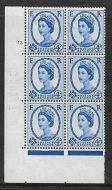 4d Wilding Multi Crown on White Cyl 13 No Dot perf A(E/I) UNMOUNTED MINT