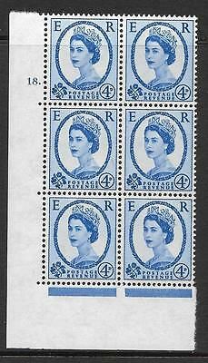 4d Wilding Multi Crown on White Cyl 18 Dot perf A(E/I) UNMOUNTED MINT