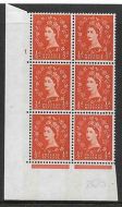 ½d Blue Phosphor on White cylinder 1 No Dot perf type A(E/I) UNMOUNTED MINT