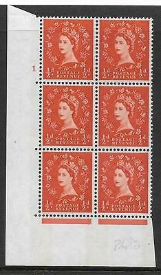 ½d Blue Phosphor on White cylinder 1 No Dot perf type A(E/I) UNMOUNTED MINT