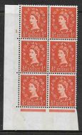 ½d Blue Phosphor on White cylinder 1 Dot perf type A(E/I) UNMOUNTED MINT/MNH