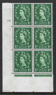 1½d Blue Phosphor on White cylinder 22 Dot perf A(E/I) UNMOUNTED MINT