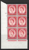 2½d Wilding Edward Crown cyl 25 No Dot perf type A(E I) UNMOUNTED MINT