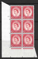 2½d Wilding Edward Crown cyl 37 No Dot perf type A(E I) UNMOUNTED MINT