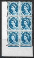 10d Wilding Multi Crown on White Cyl 1 Dot perf A(E/I) UNMOUNTED MINT