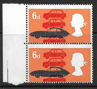 Sg 702p 1966 Technology 6d (Phos) - Huge misperf UNMOUNTED MINT