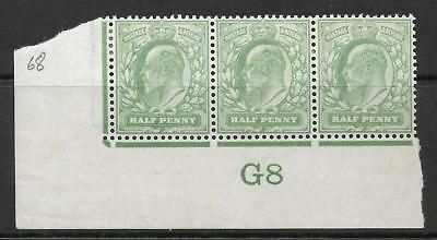 ½d Yellow-Green Control G8 (Co-Ex) perf type H1 plate 68 MOUNTED MINT