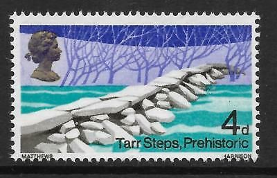 Sg 763a 1968 4d Bridges - printed on the Gummed Side single - UNMOUNTED MINT