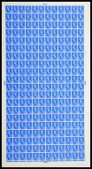 XS10 4d Scotland Regional Sheet 2x8mm Violet - Full sheet UNMOUNTED MINT/MNH