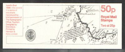FB73 1995 Lands End - 2nd Sea Charts Series 50p Folded Booklet