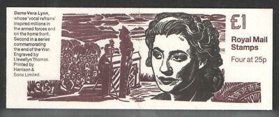 FH37 1995 Commemorating End of War Series #2 - £1 Folded Booklet - Cyl B6