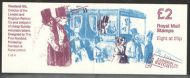 GB FW4 Birth Bicentenary - Sir Rowland Hill Booklet Complete - No Cylinder