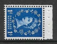 S24e 1d Wilding Violet Phos 1x 9.5mm wmk sideways UNMOUNTED MINT - Marginal