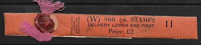 Sg 503 1 2d GVI Colour change Vertical Delivery Coil leader W11 UNMOUNTED MINT