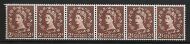 S37t 2d Wilding Edward Crown with variety - Retouched left 2 UNMOUNTED MINT