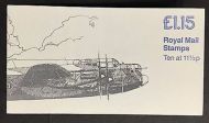 FI1a 1981 Spitfire Lancaster Military Aircraft Folded Booklet - Cyl B5