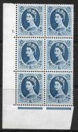 1/6 Wilding Edward Wmk Cylinder 1 Dot perf type A(E/I) UNMOUNTED MINT