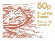 FB34 50p Hardians Wall (1st Roman Britain) Folded Booklet