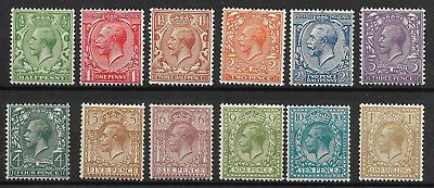 Sg 418 - 429 Block Cypher set of 12 values UNMOUNTED MINT MNH