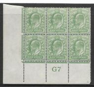 ½d Yellow-Green Control G7 (Co-Ex) perf type V2 plate 41 UNMOUNTED MINT