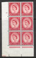 2½d Wilding Edward Crown cyl 27 Dot perf type A(E/I) UNMOUNTED MINT