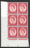 2½d Wilding Edward Crown cyl 43 No Dot Perf A(E/I) UNMOUNTED MINT