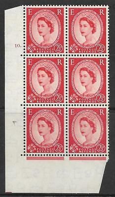 2½d Wilding Tudor Wmk Cylinder 10 Dot perf type A(E I) UNMOUNTED MINT