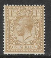 Sg 395 Spec N32(6) 1/- Fawn-Brown Royal Cypher UNMOUNTED MINT
