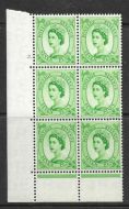 7d Wilding Tudor Wmk Cylinder 2 Dot perf type C(E P) UNMOUNTED MINT