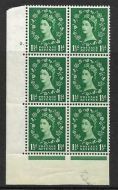 1½d Wilding Tudor Wmk Cylinder 2 Dot perf type A(E/I) UNMOUNTED MINT