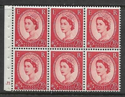SB80 Wilding pane Tudor Crown perf type Ie bottom cyl J1 Dot UNMOUNTED MNT