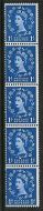 S18i 1d Wilding Graphite with listed variety- thistle head flaw UNMOUNTED MINT
