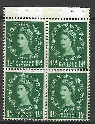 SB74a Wilding booklet pane Blue Phosphor perf type AP UNMOUNTED MNT MNH