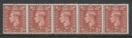 Sg 506f Q12f 2d Pale Red-Brown with Swans head retouch variety UNMOUNTED MNT