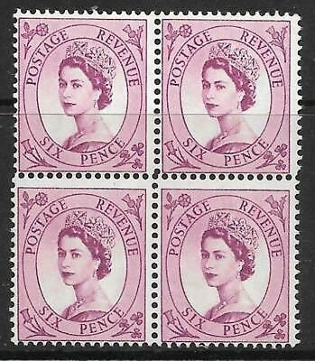 S106 6d Wilding Edward Watermark with perf shift UNMOUNTED MINT/MNH