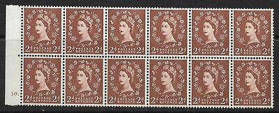 S38f 2d Wilding Edward Crown variety - cyl 10 Tadpole flaw UNMOUNTED MINT MNH