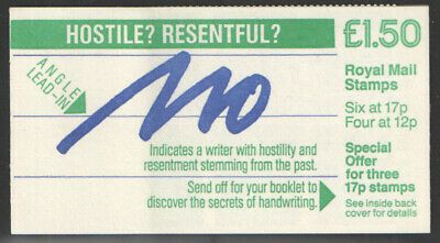 FP3a 1985 Hand Writing Folded Booklet - complete - No Cyl