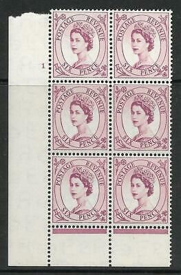6d Wilding Tudor Wmk Cylinder 1 No Dot perf type B(I P) UNMOUNTED MINT MNH