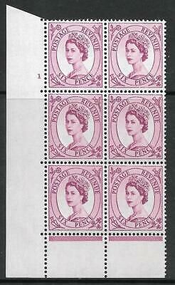 6d Wilding Edward Wmk Cylinder 1 No Dot perf type C(E P) UNMOUNTED MINT MNH