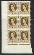 1 - Wilding Tudor Wmk Cylinder 1 Dot perf type A(E I) UNMOUNTED MINT MNH